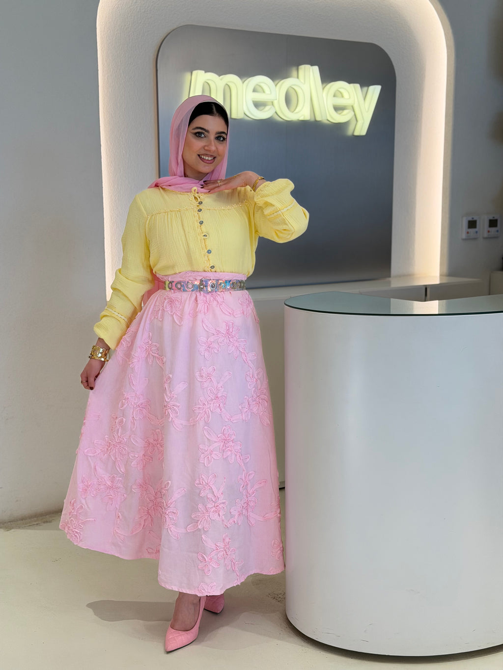 Baby Floral cotton blouse