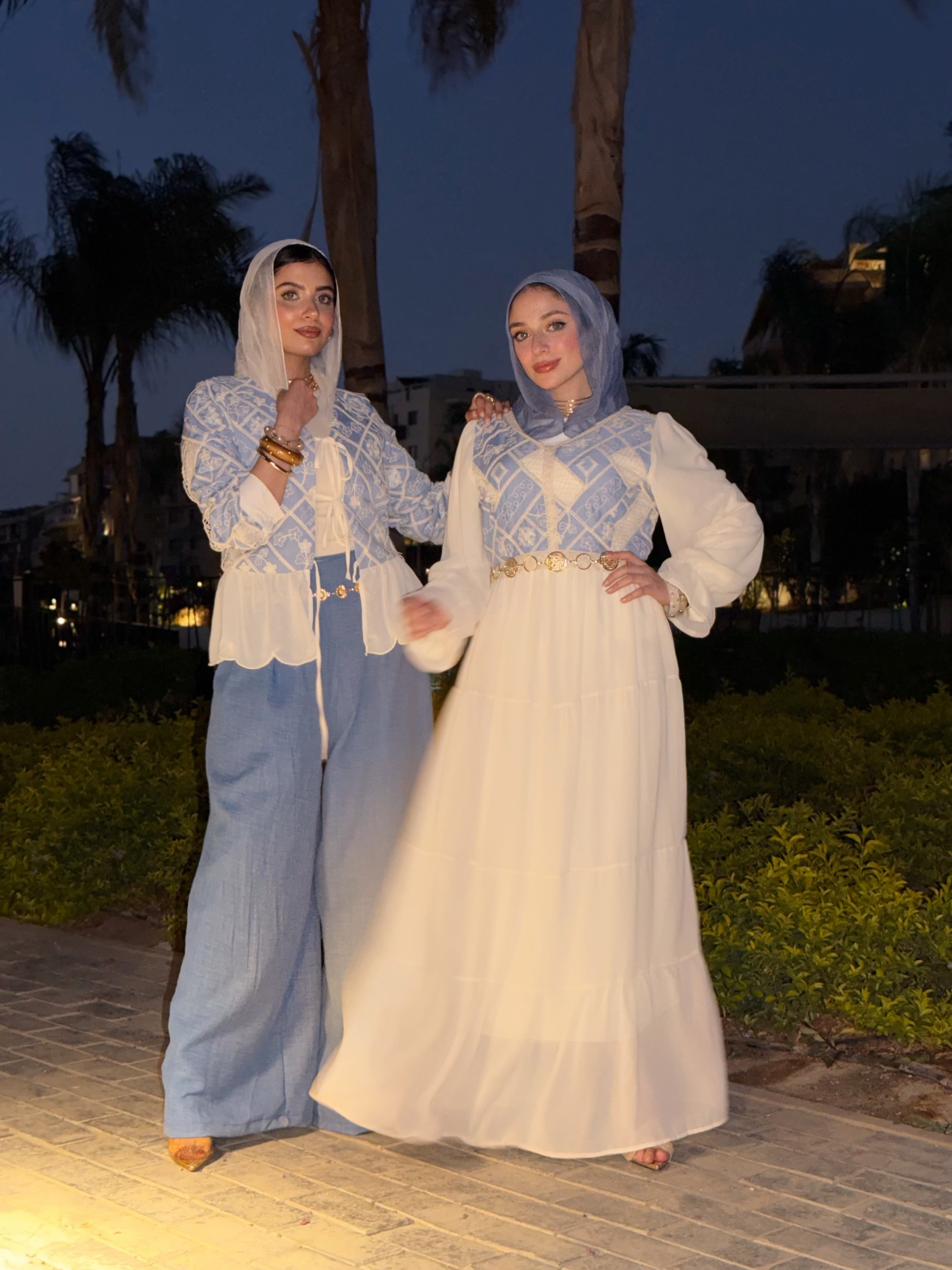 Luna Dress ( Baby blue )
