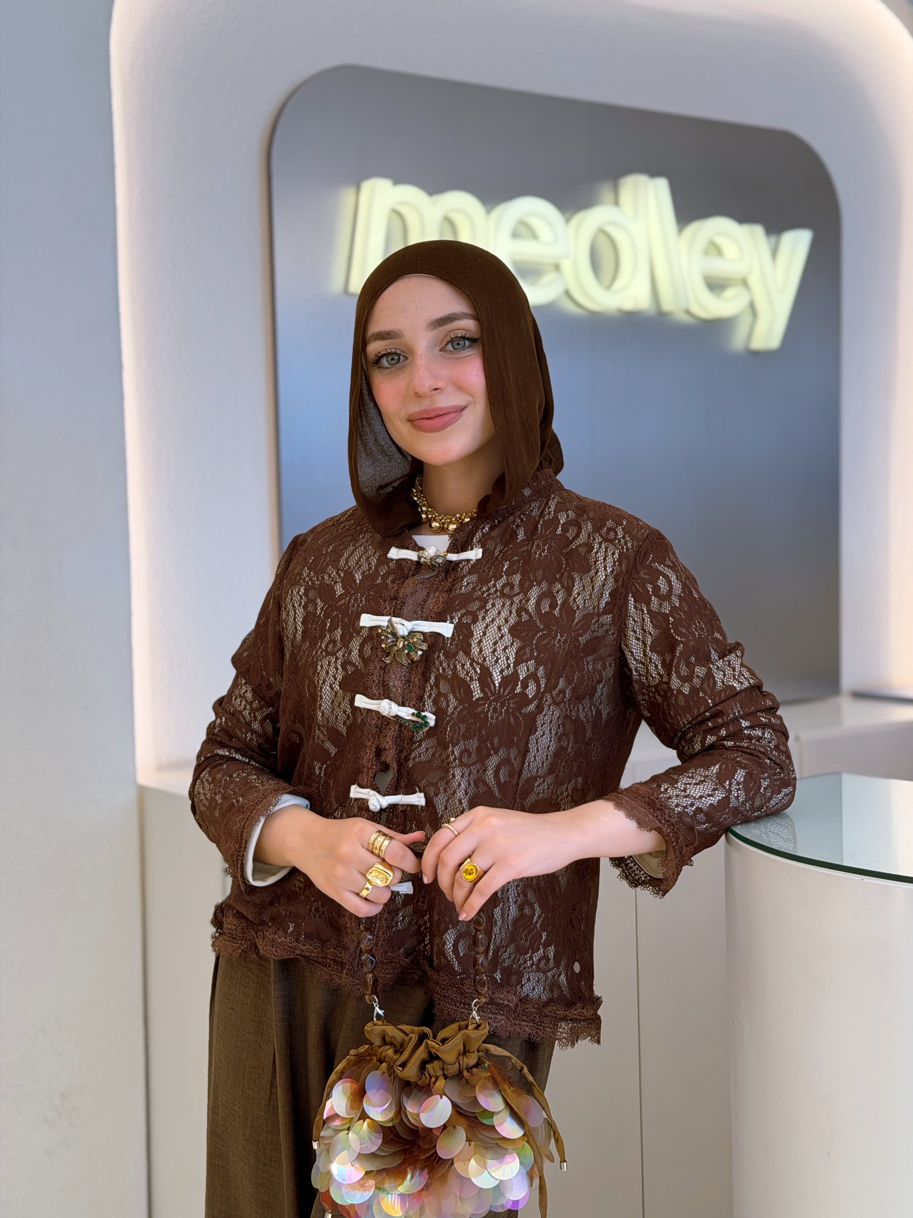 Chinese Blouse (Brown)