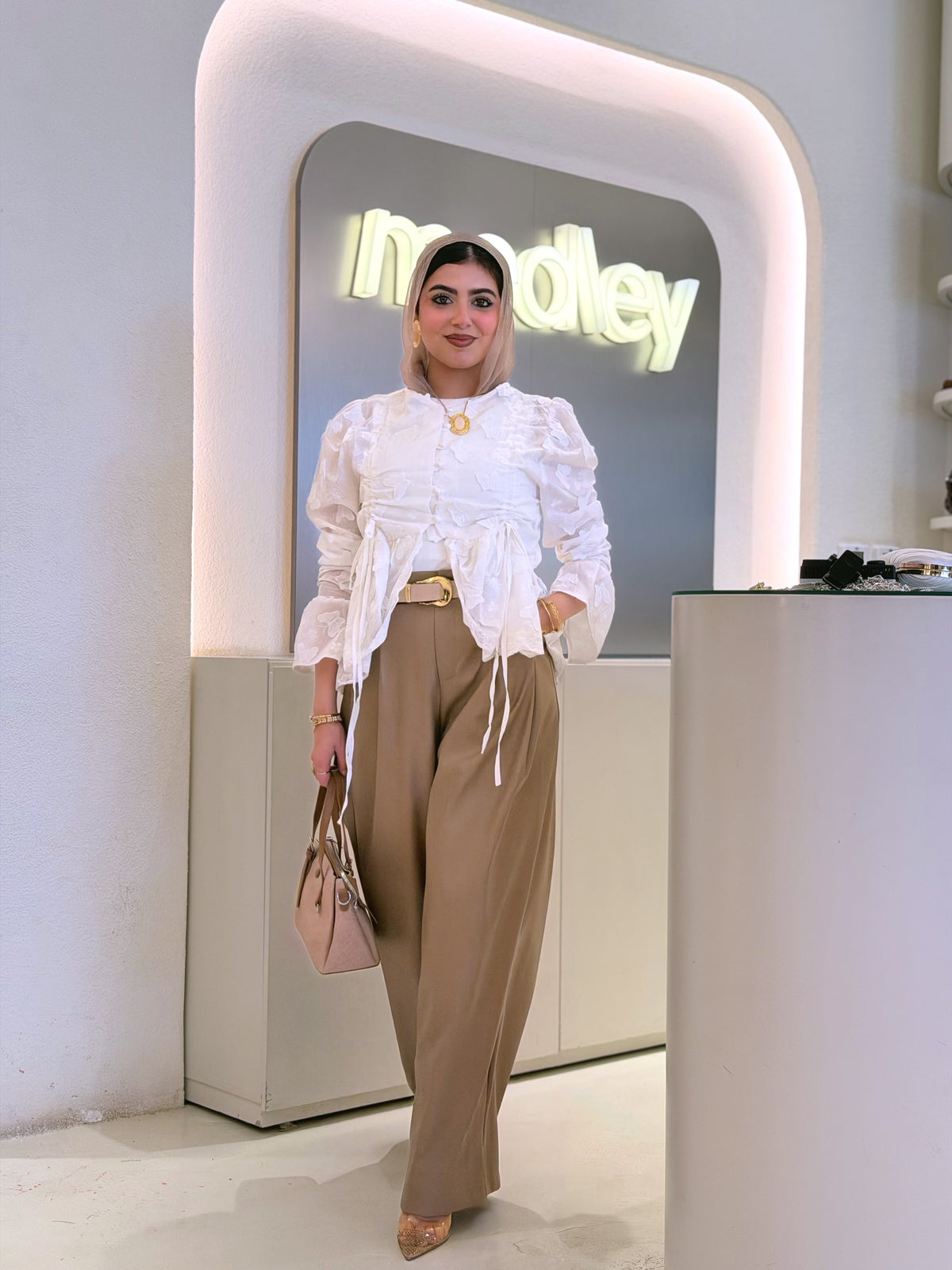 Wide Leg Leather Pants