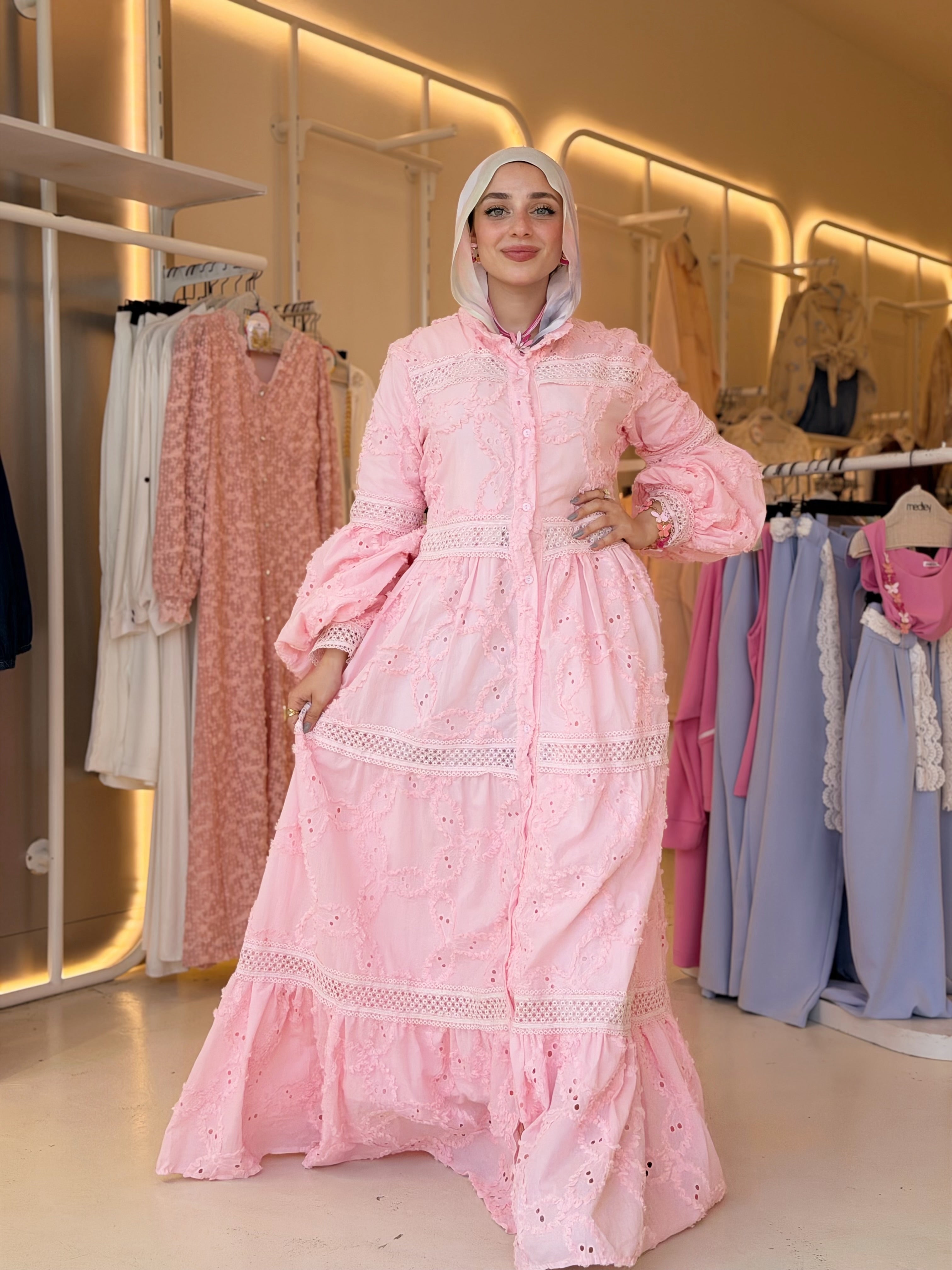 Summer Joy Dress (Pink)