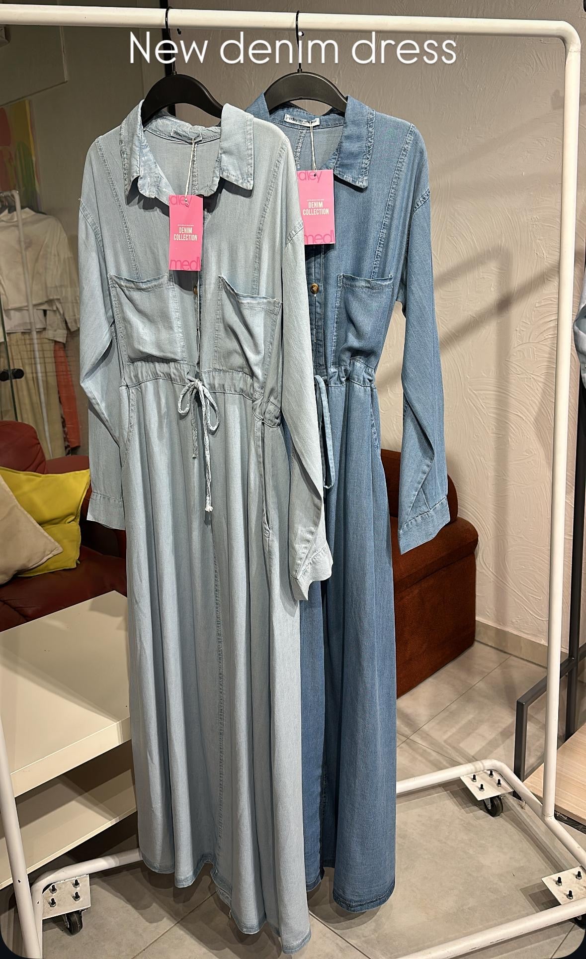 Denim dress