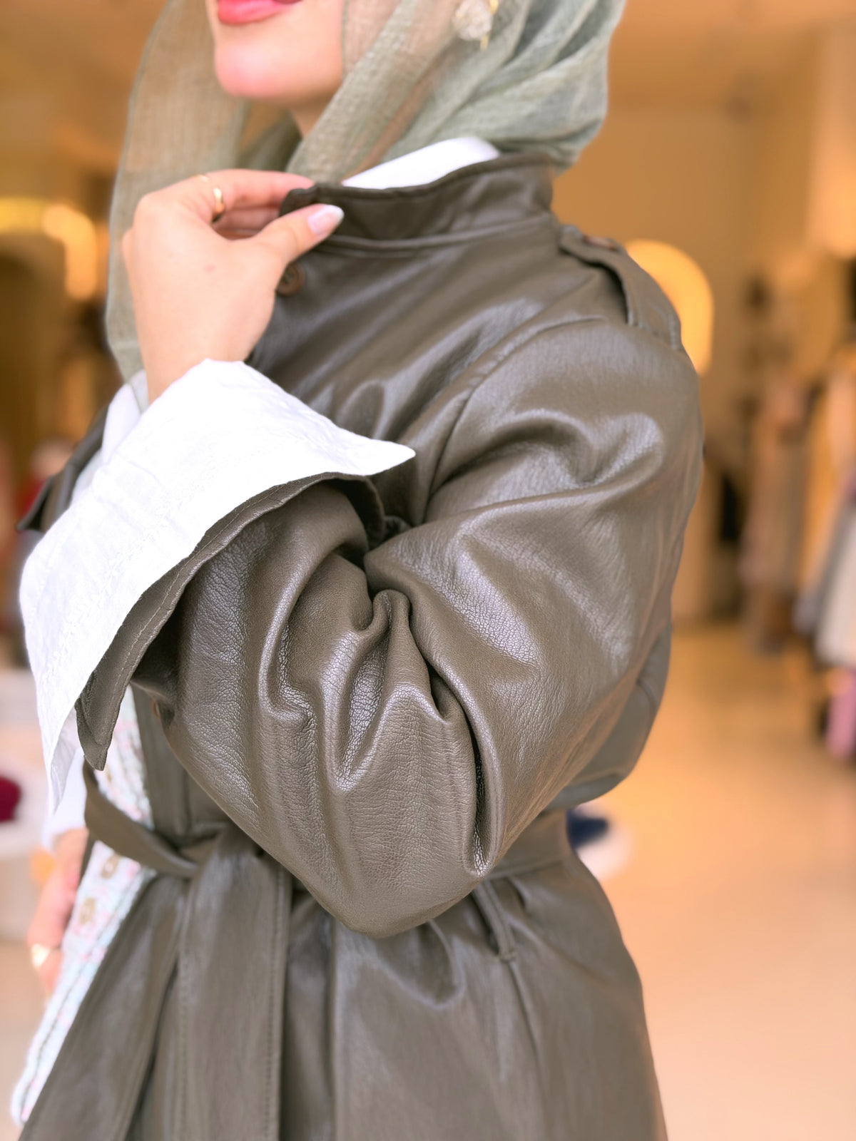 Pocket Leather Jacket