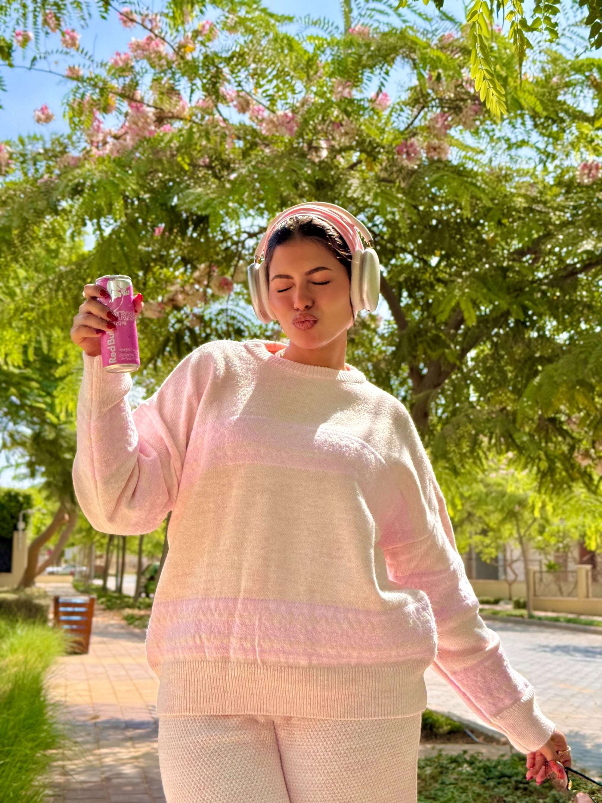 Blush Cloud Knit Set ( two pieces)