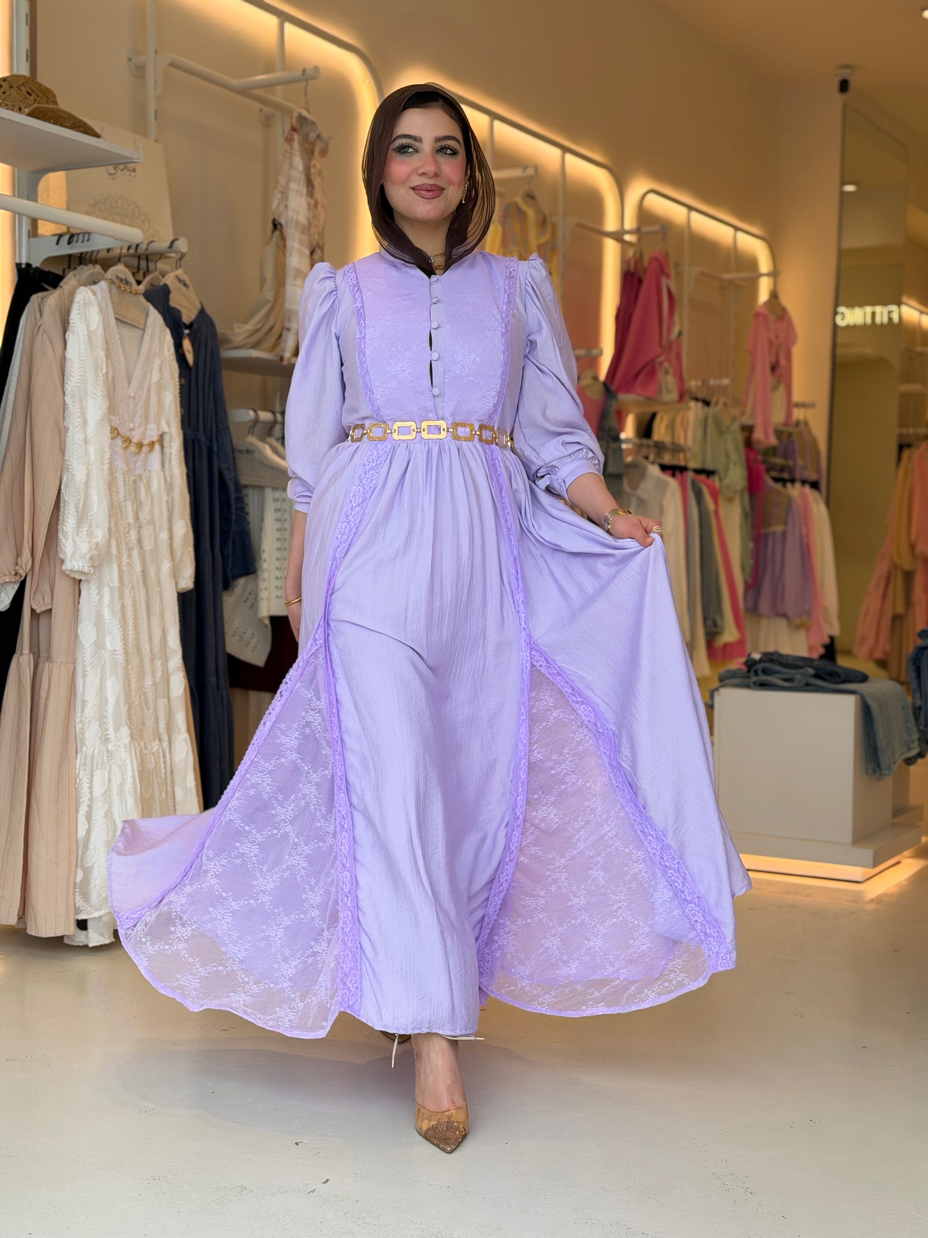 Purple Cinderella Dress
