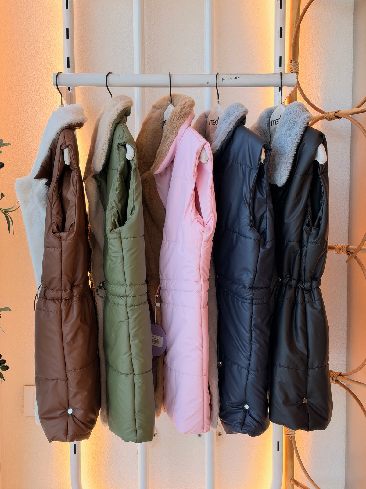 Teddy puffer layering vest by Medley Fashion, photo 2