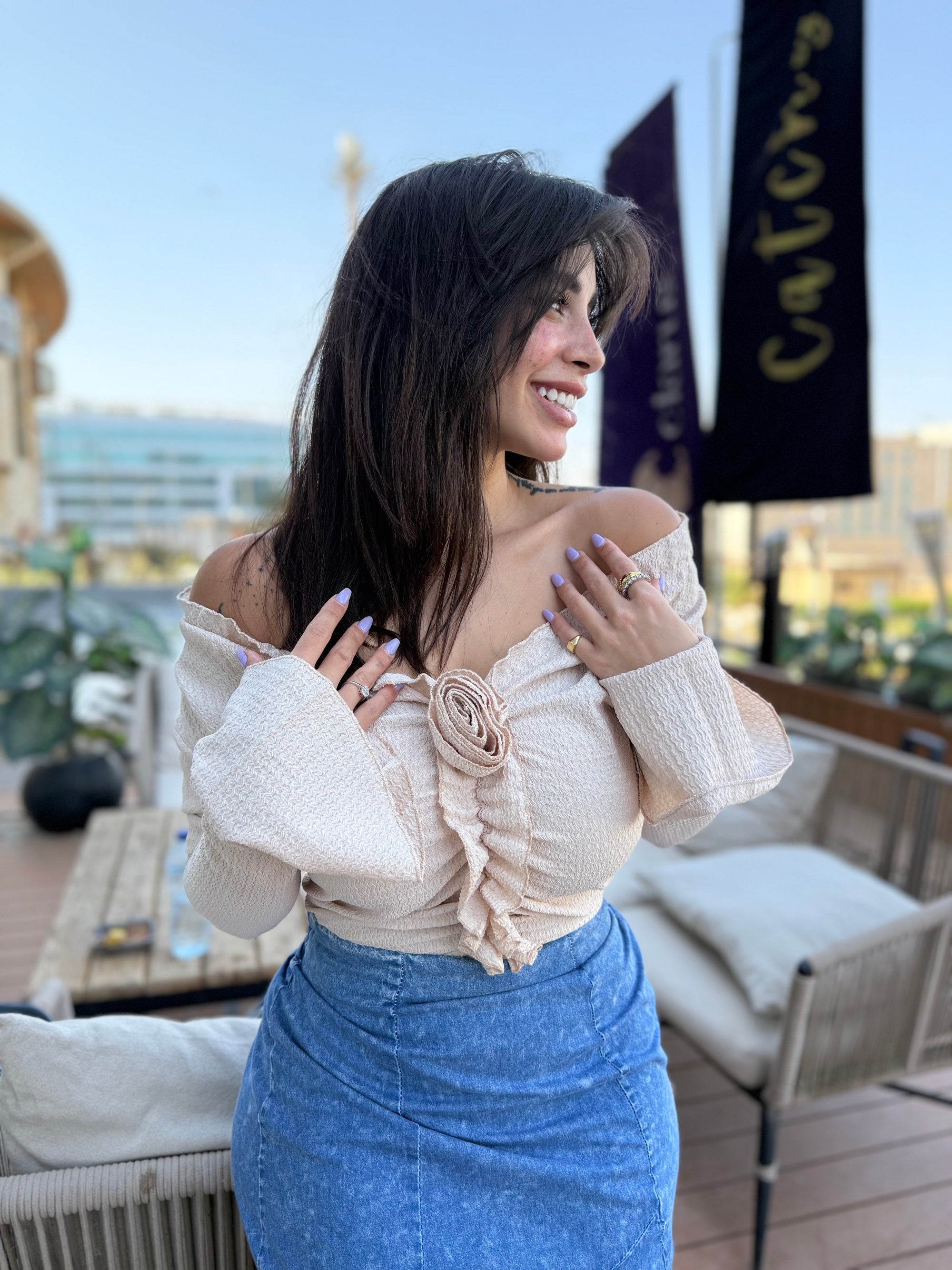 Floral blouse