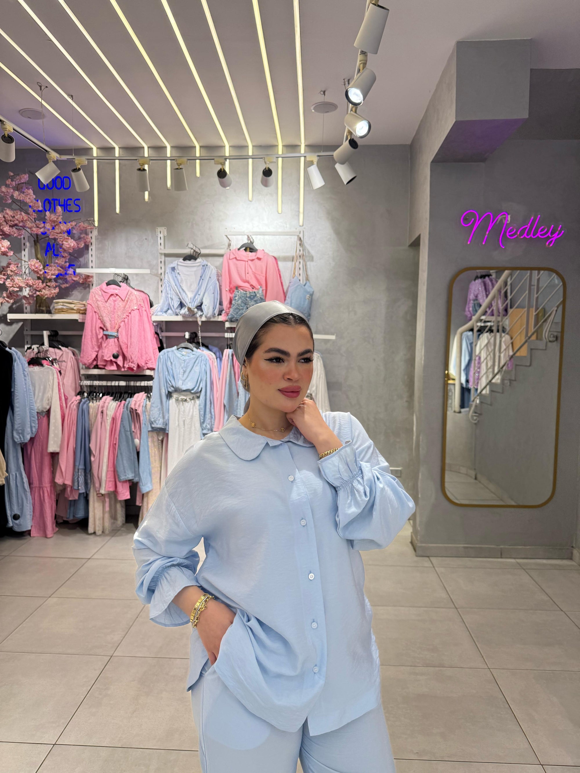 Cute Bb blue set