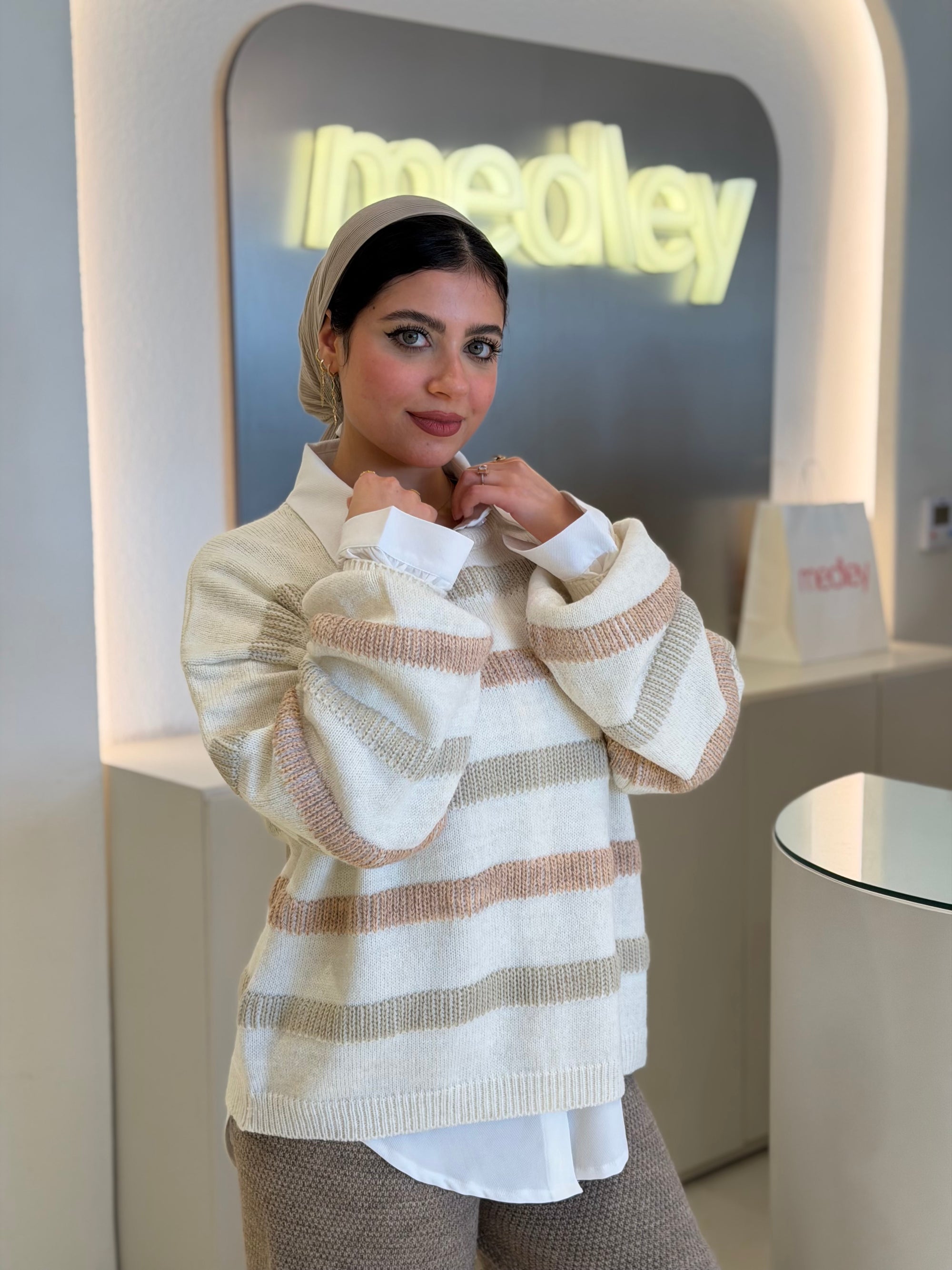 Striped Cute Pullover