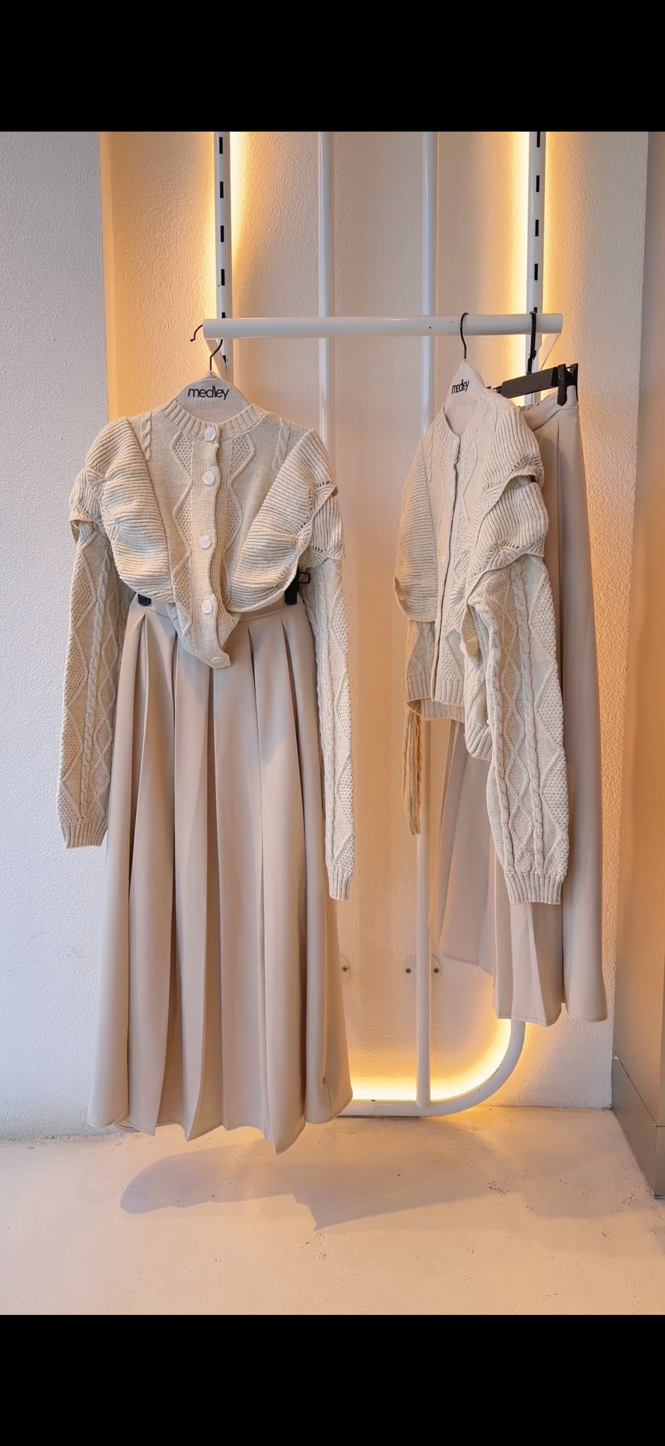 Ruffles Mohair Cardigan