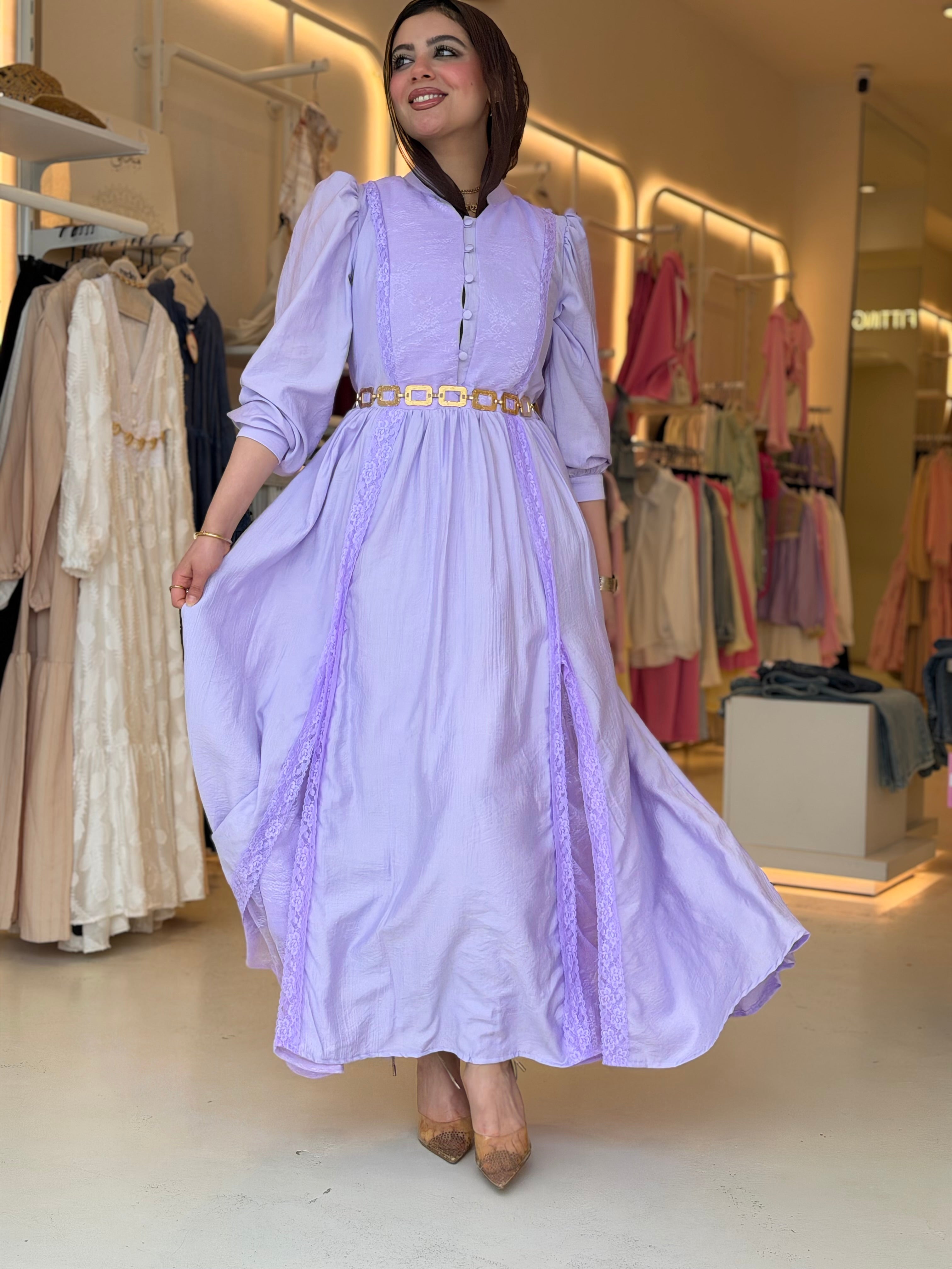 Purple Cinderella Dress