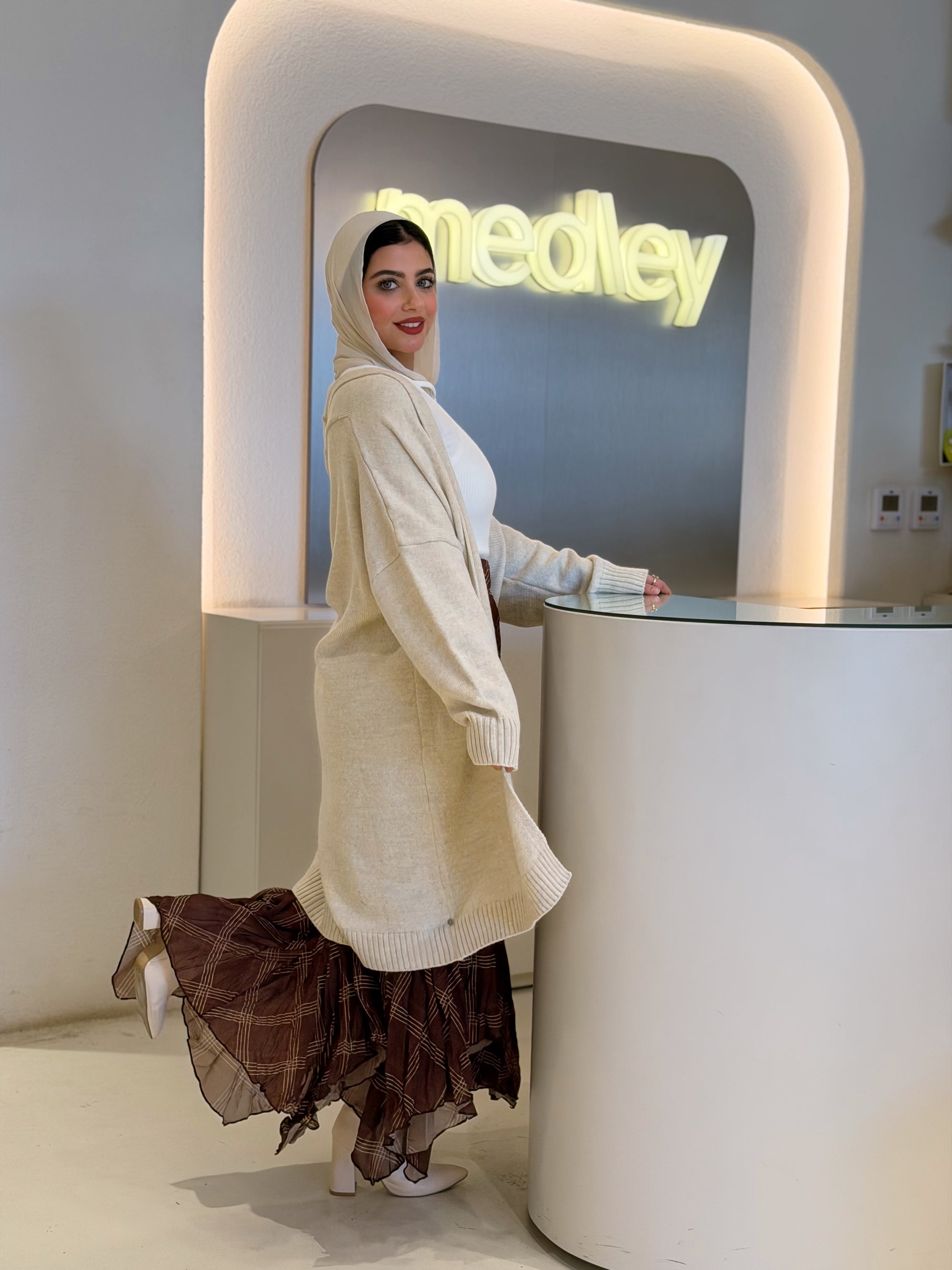 Mohair Comfy Long Cardigan