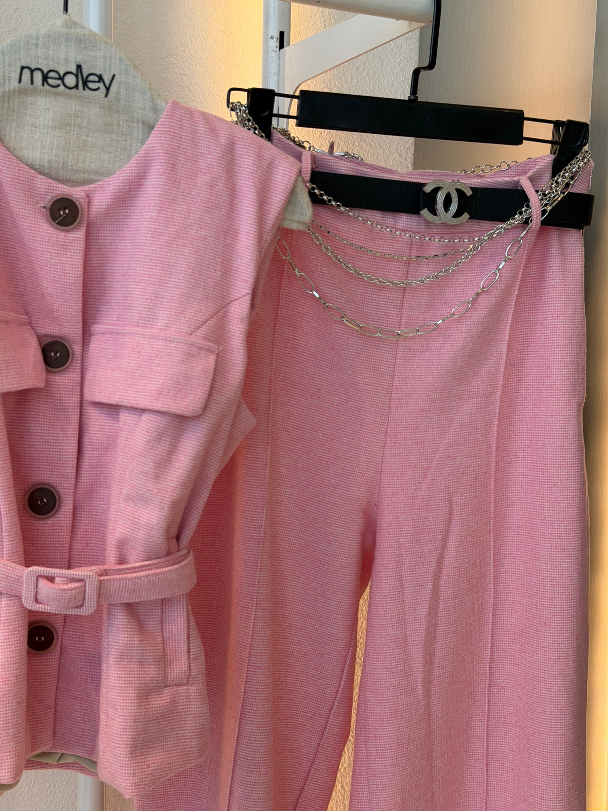 Luna Sleeveless Vest (Pink)