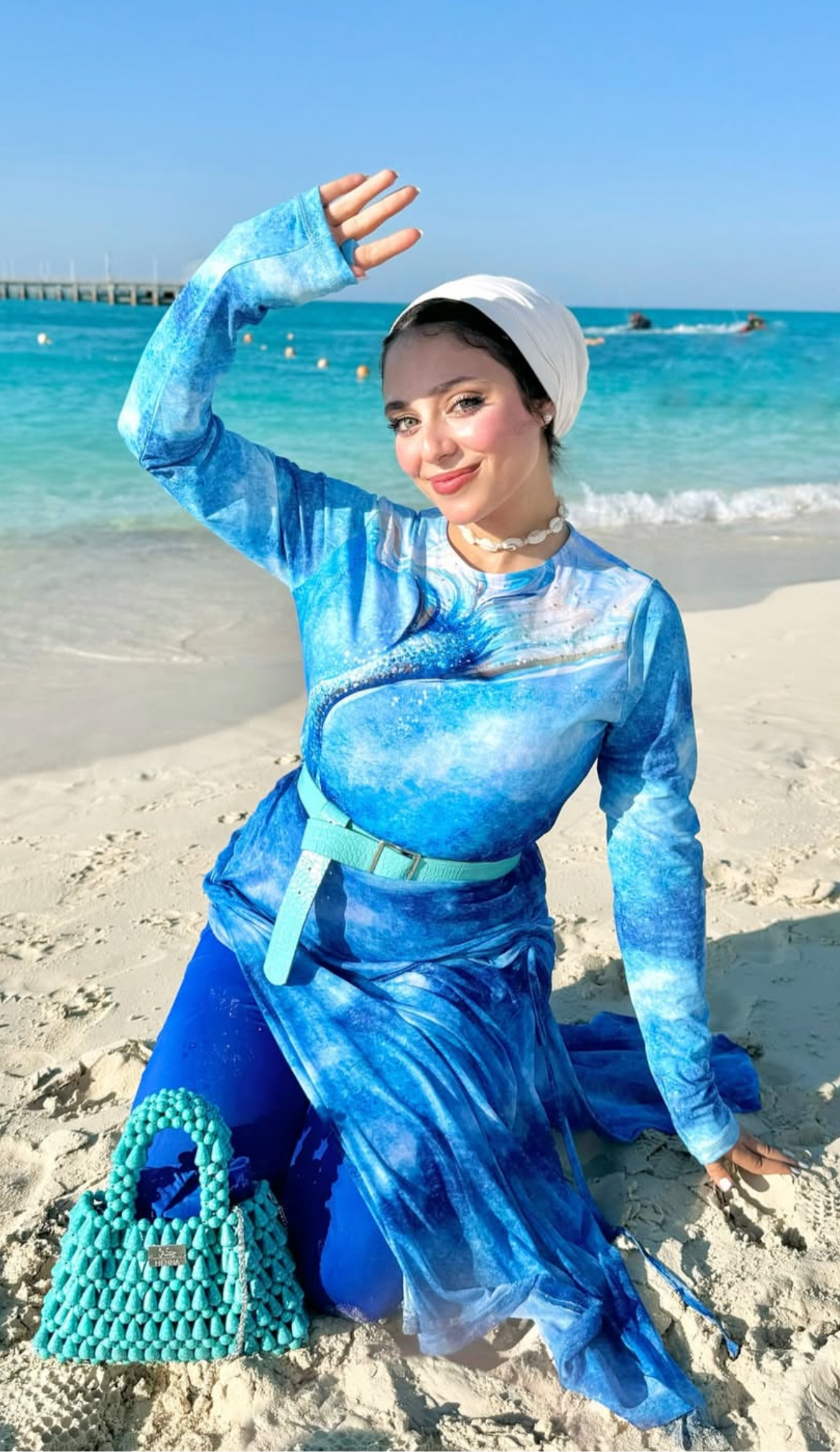 Glossy Mermaid Burkini