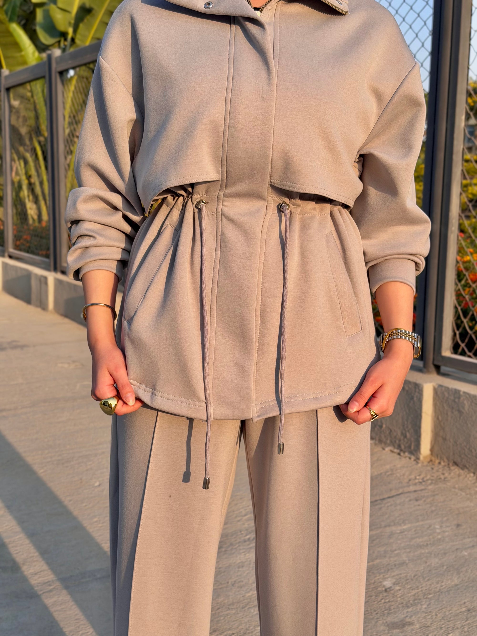 Oysho Set ( stone grey )