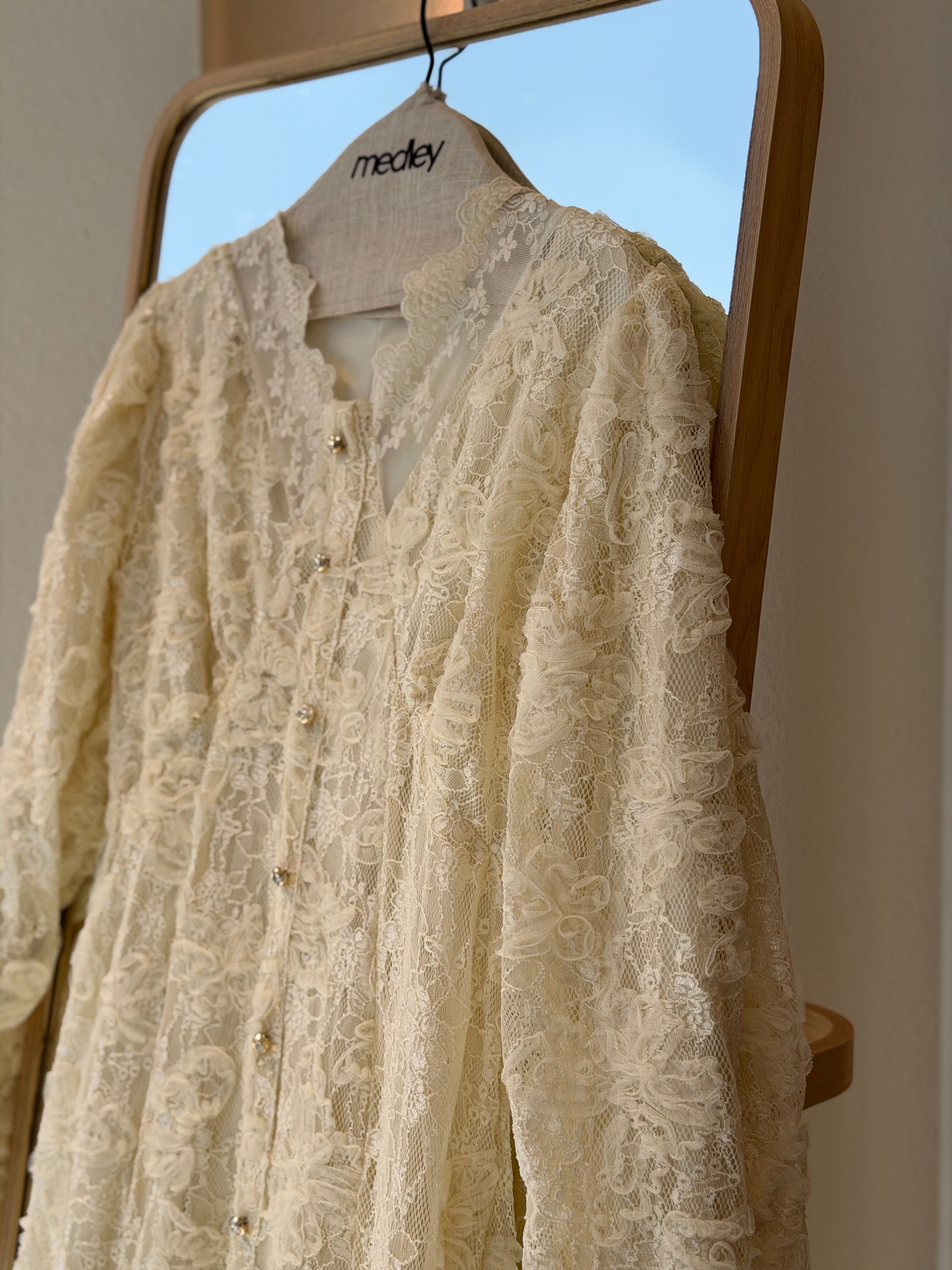 Butterfly Muse Gown (Off White)