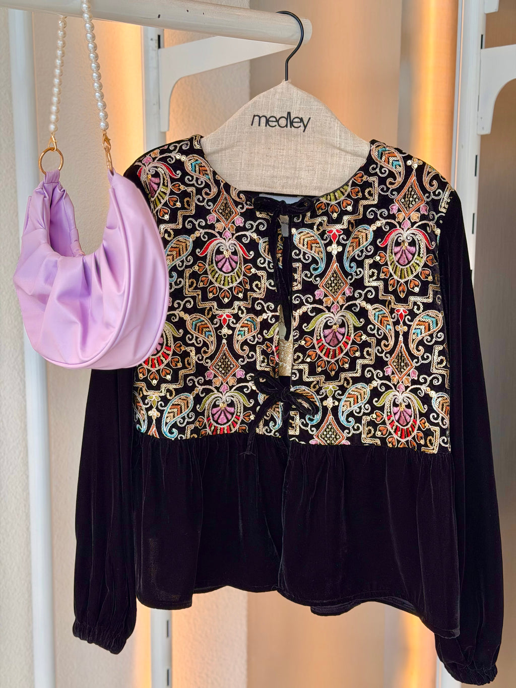 Velvet Silk Ramadan Cardigan