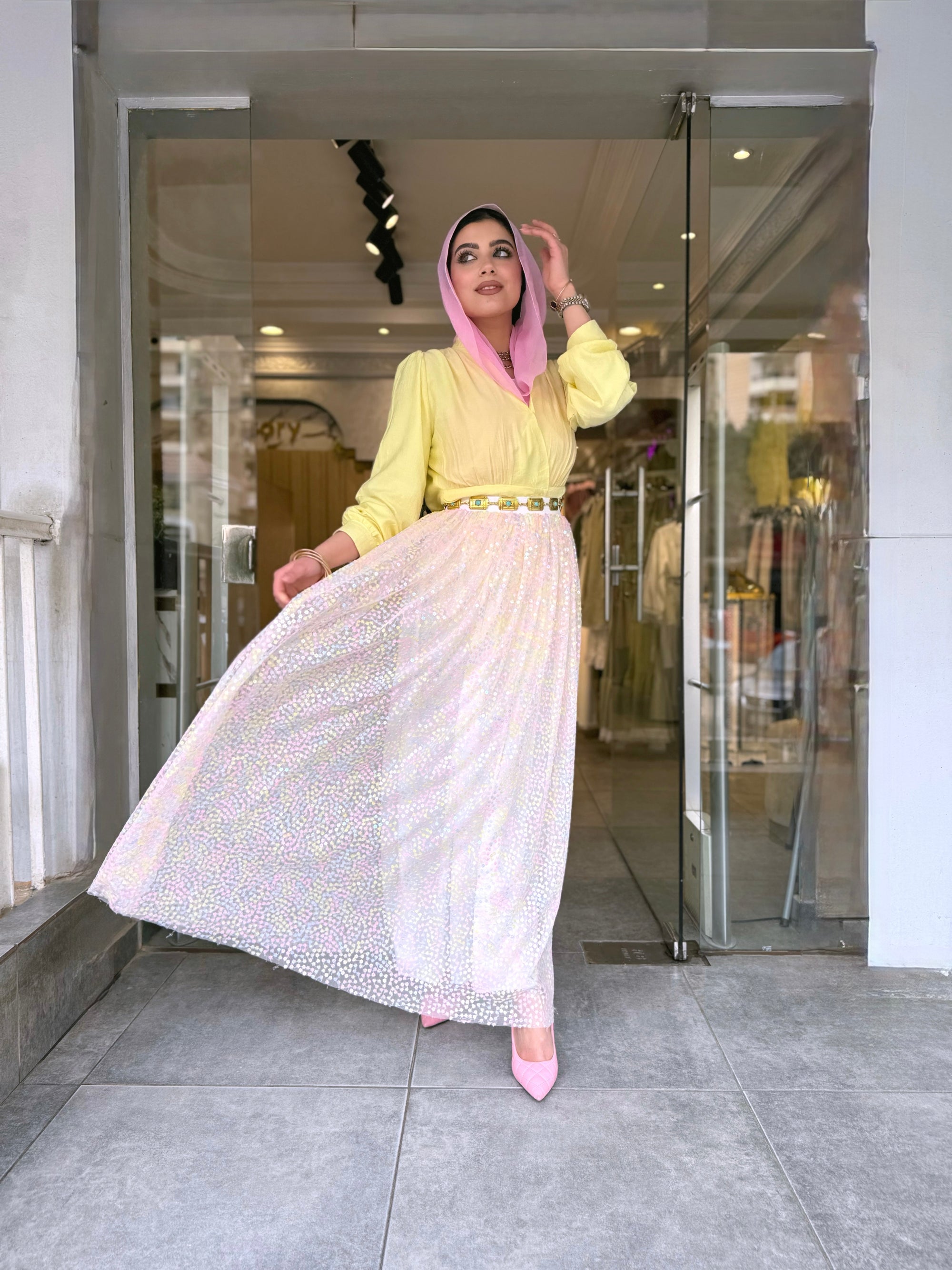 Floral skirts