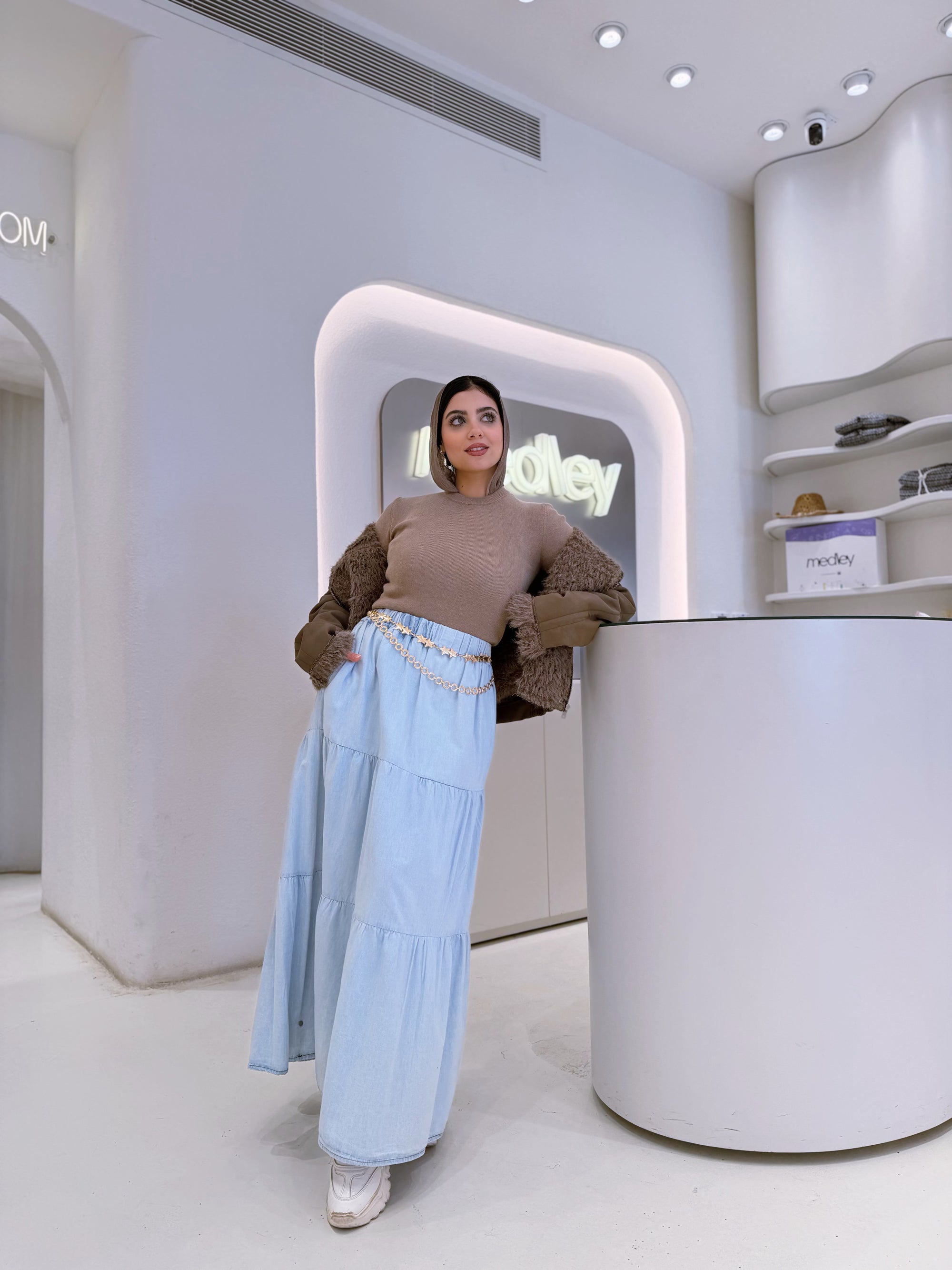 Full fur jacket ( mocha )