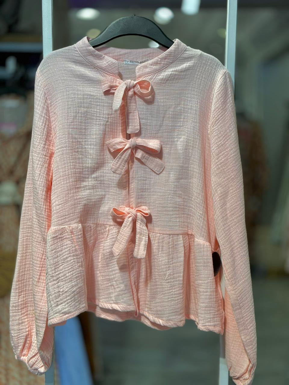 Ribbon blouse