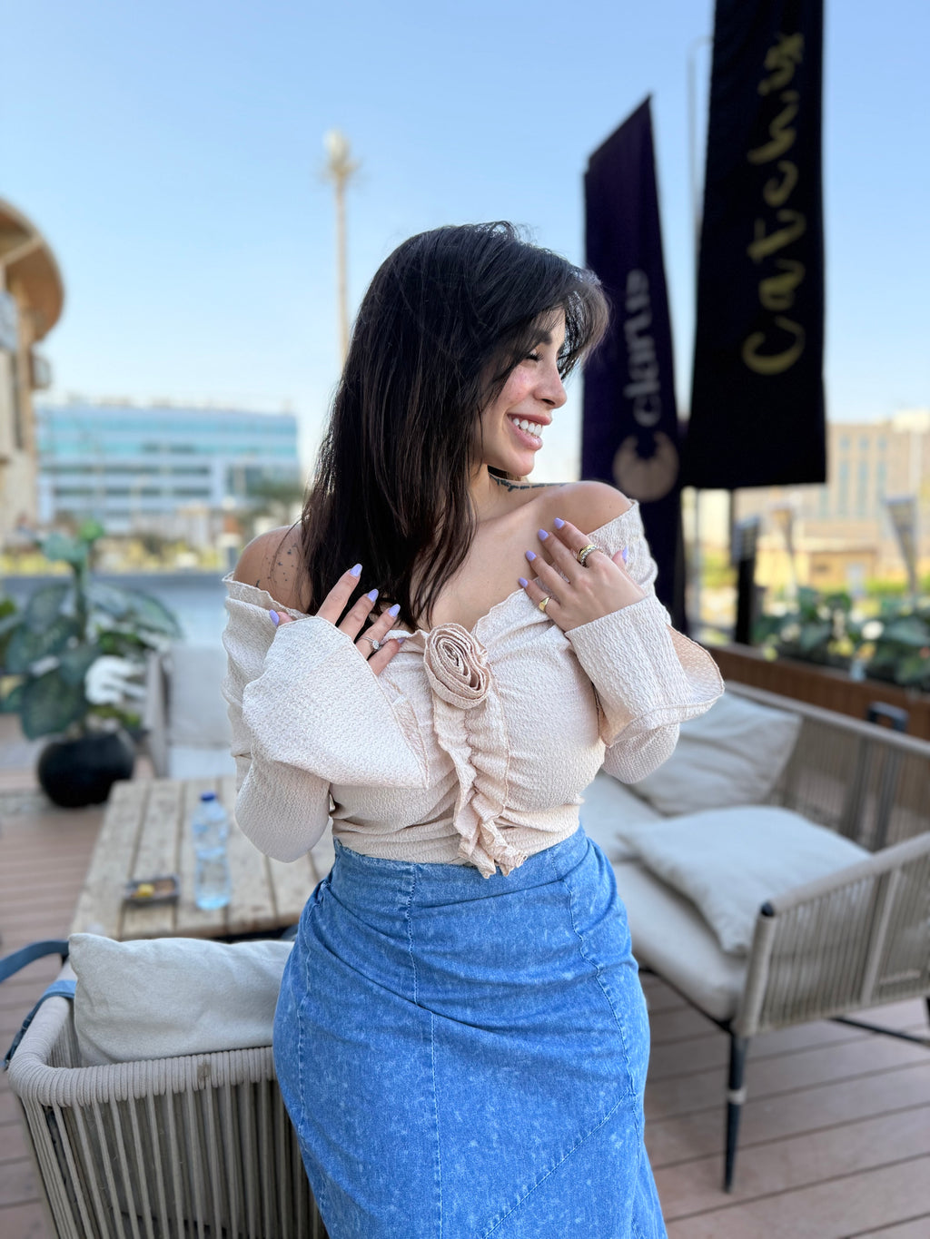 Floral blouse