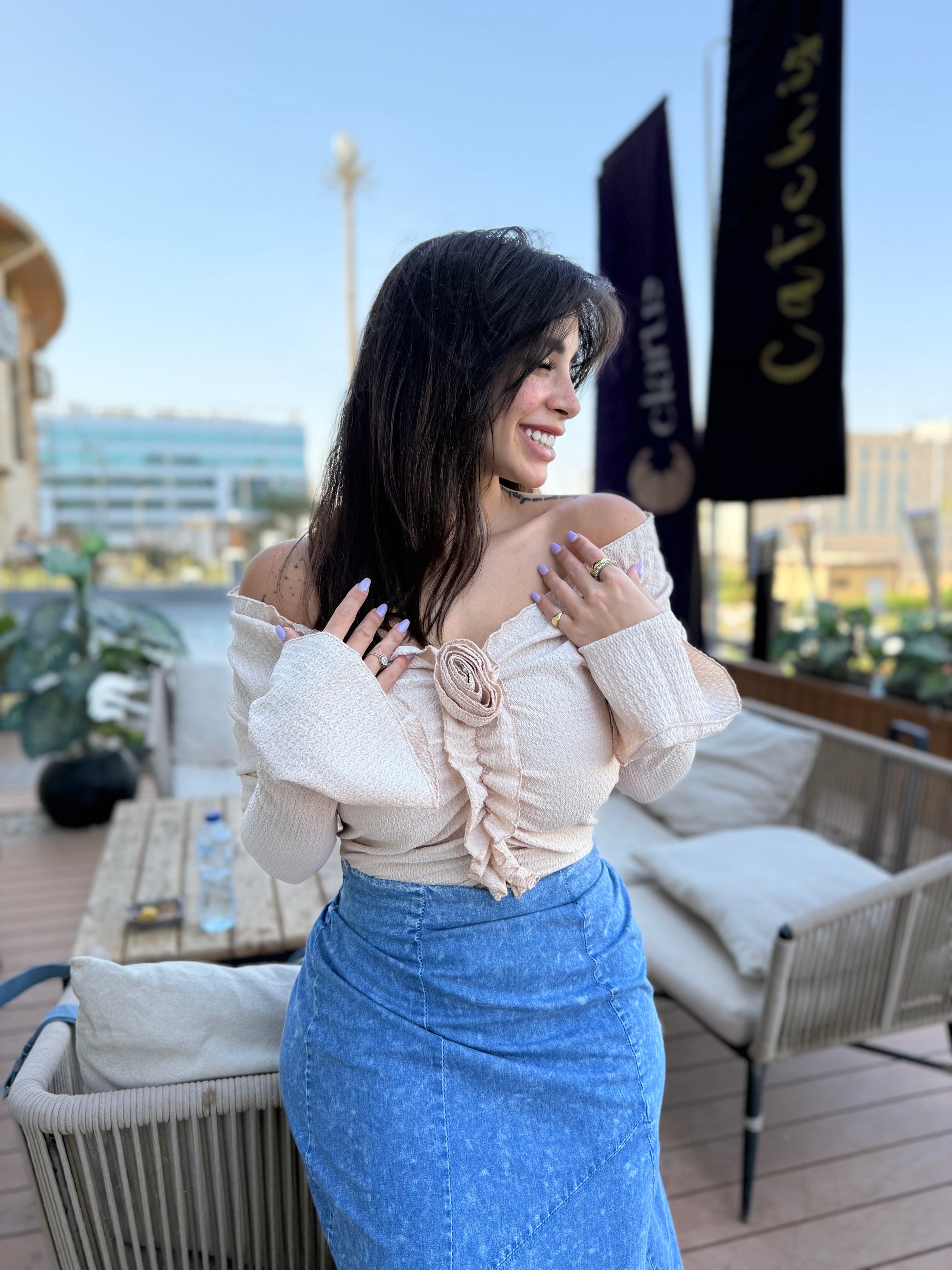 Floral blouse