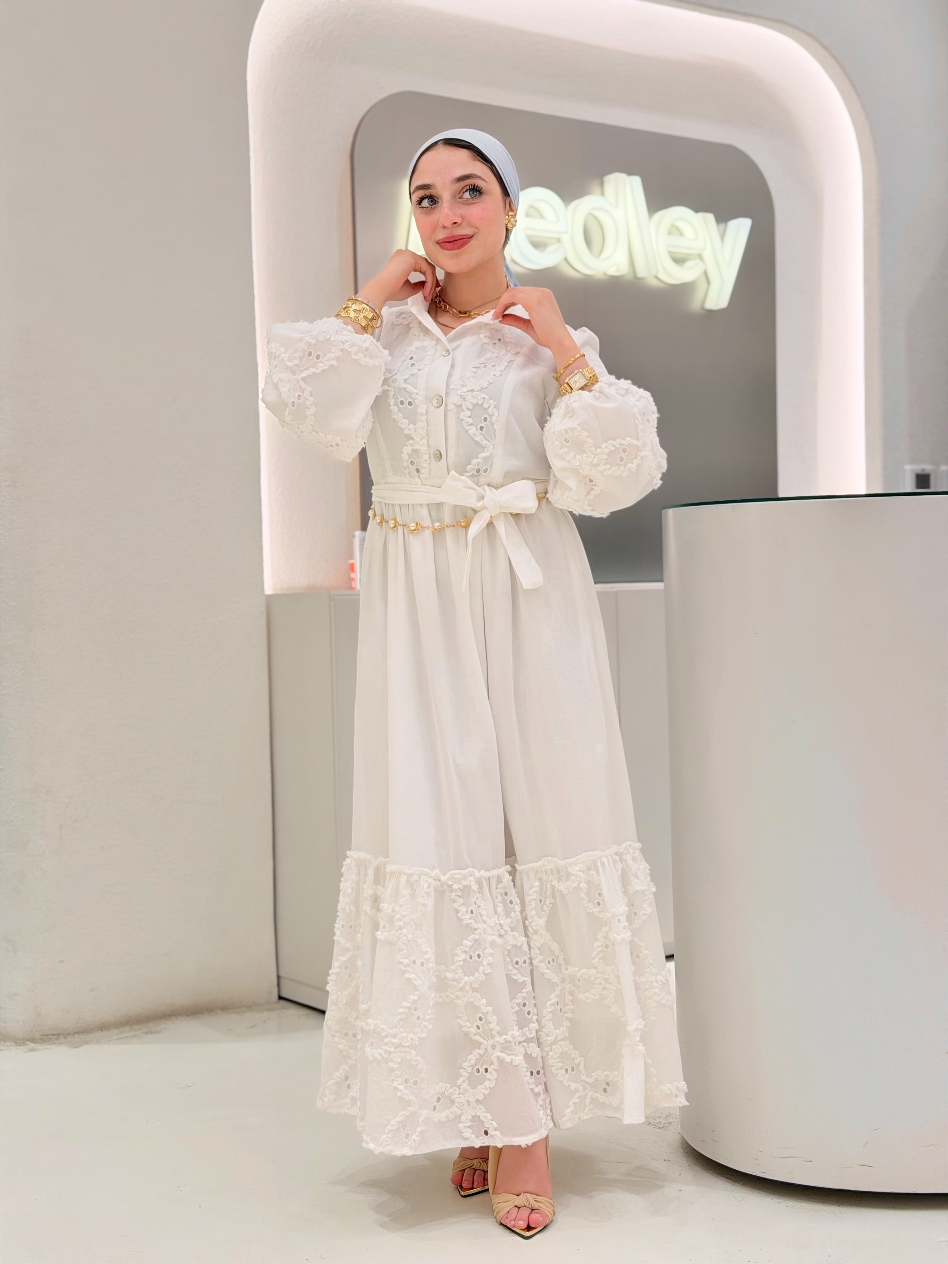 Rokama White Dress