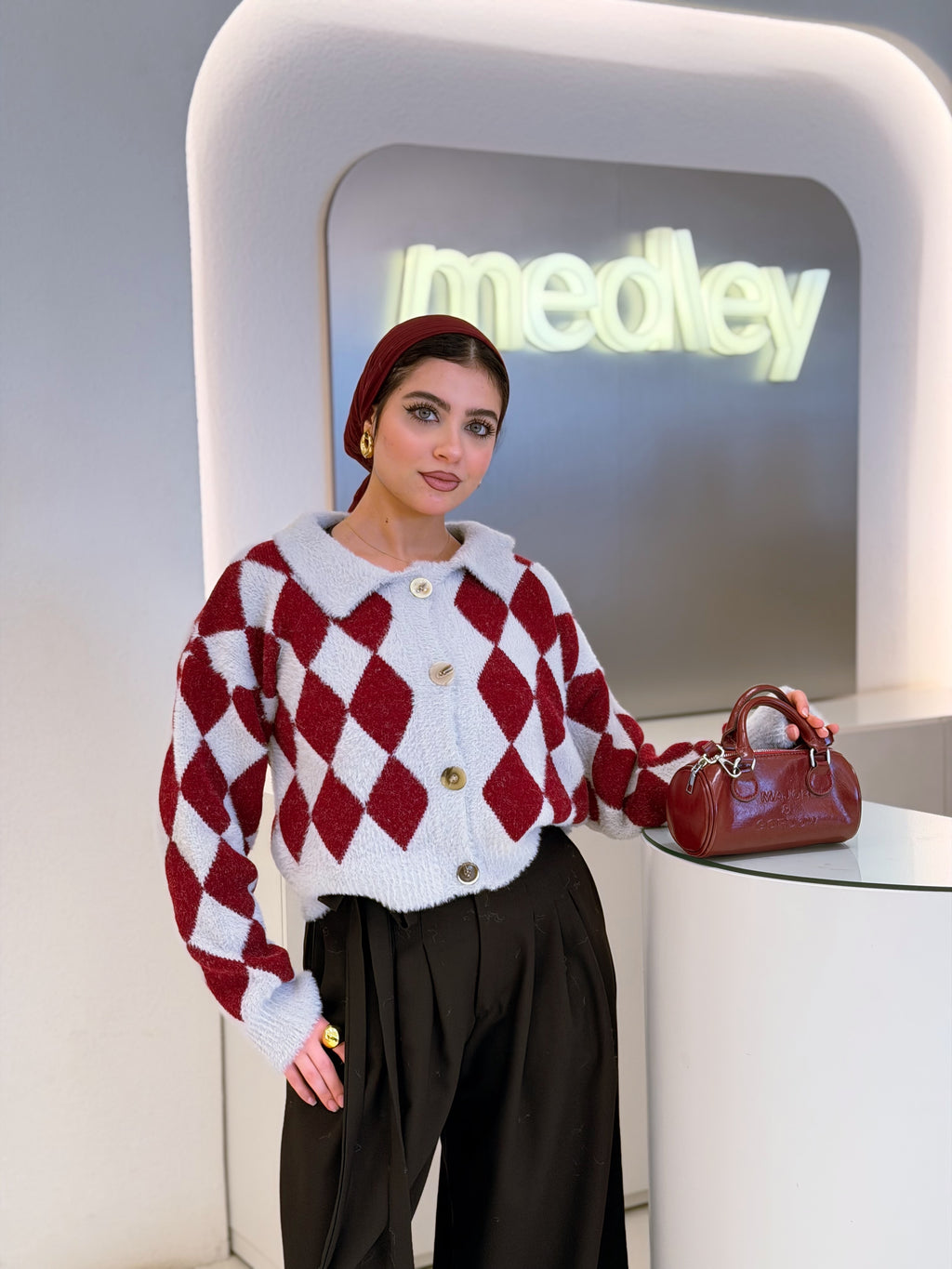 Fluffy Mohair Knitted Blouse