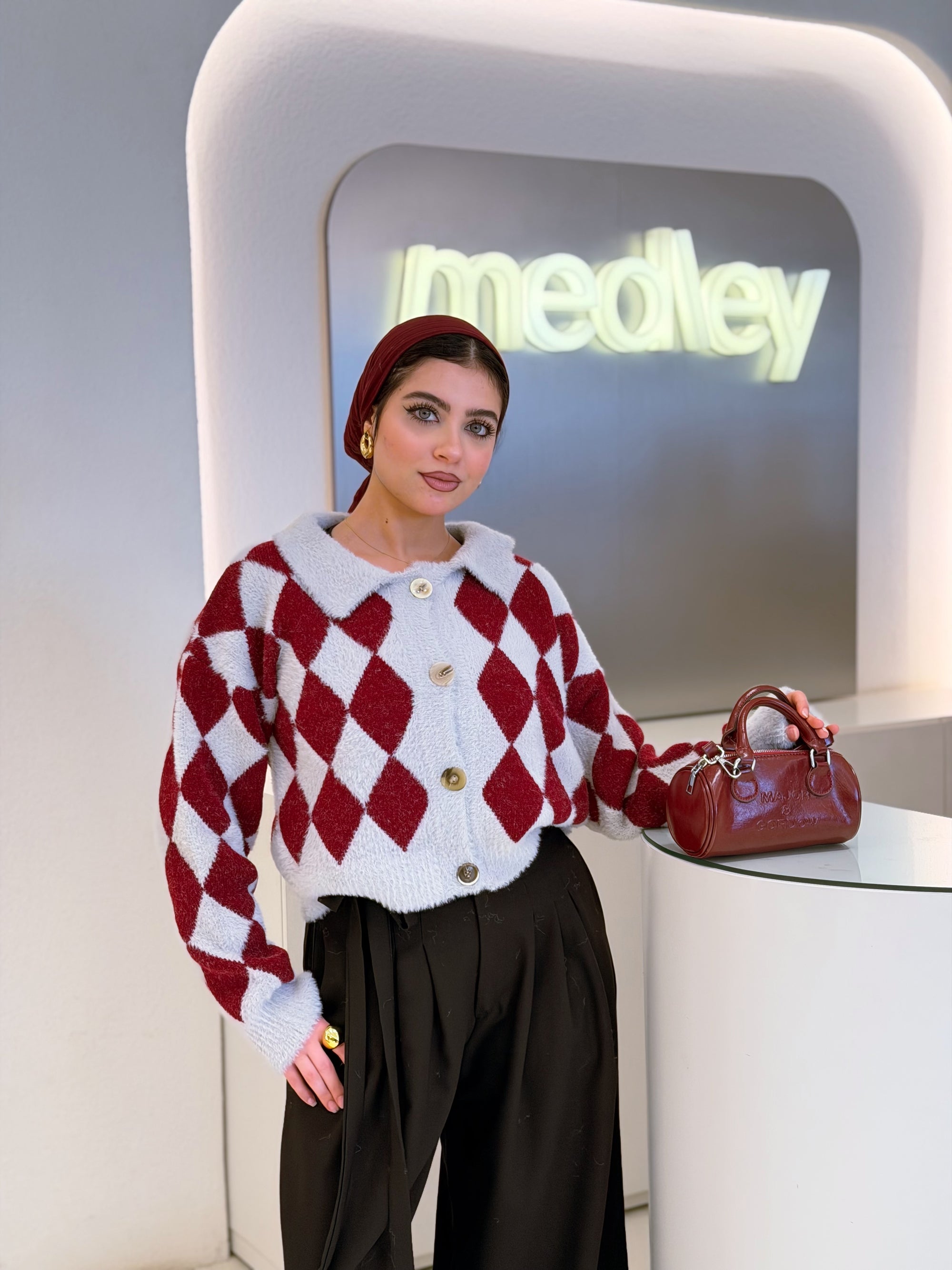 Fluffy Mohair Knitted Blouse