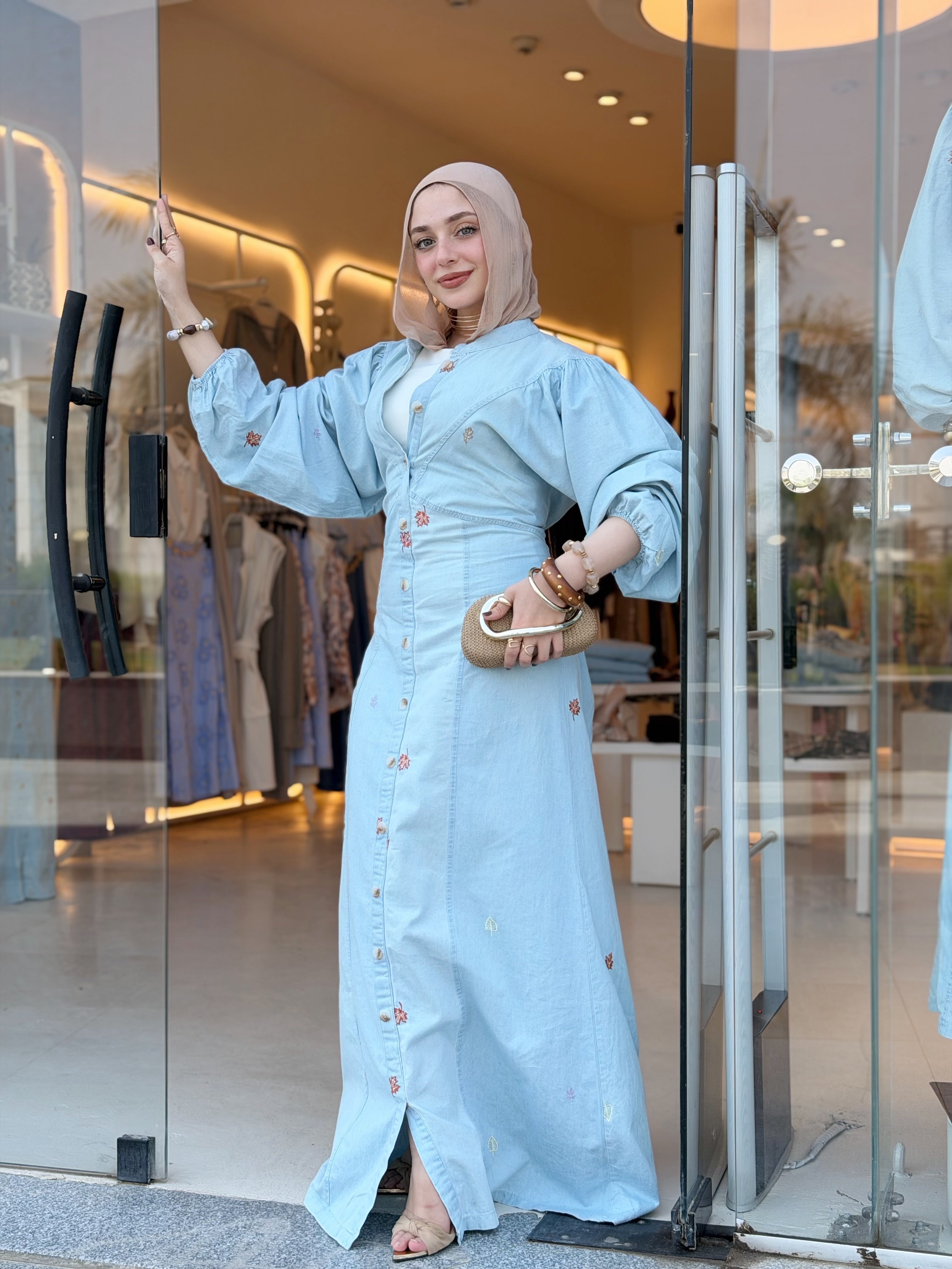 Autumn Denim Dress