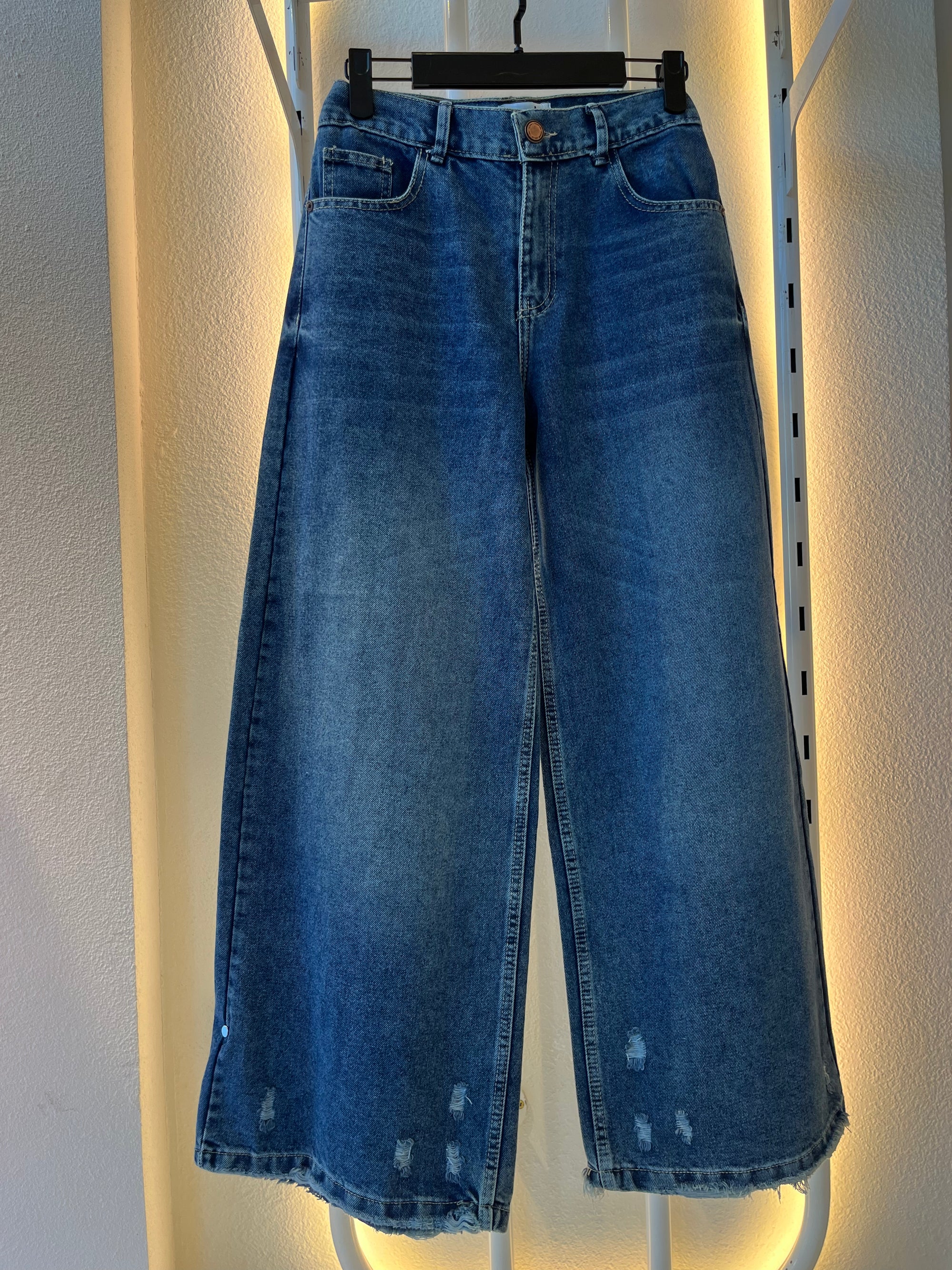 Extra wide leg jeans