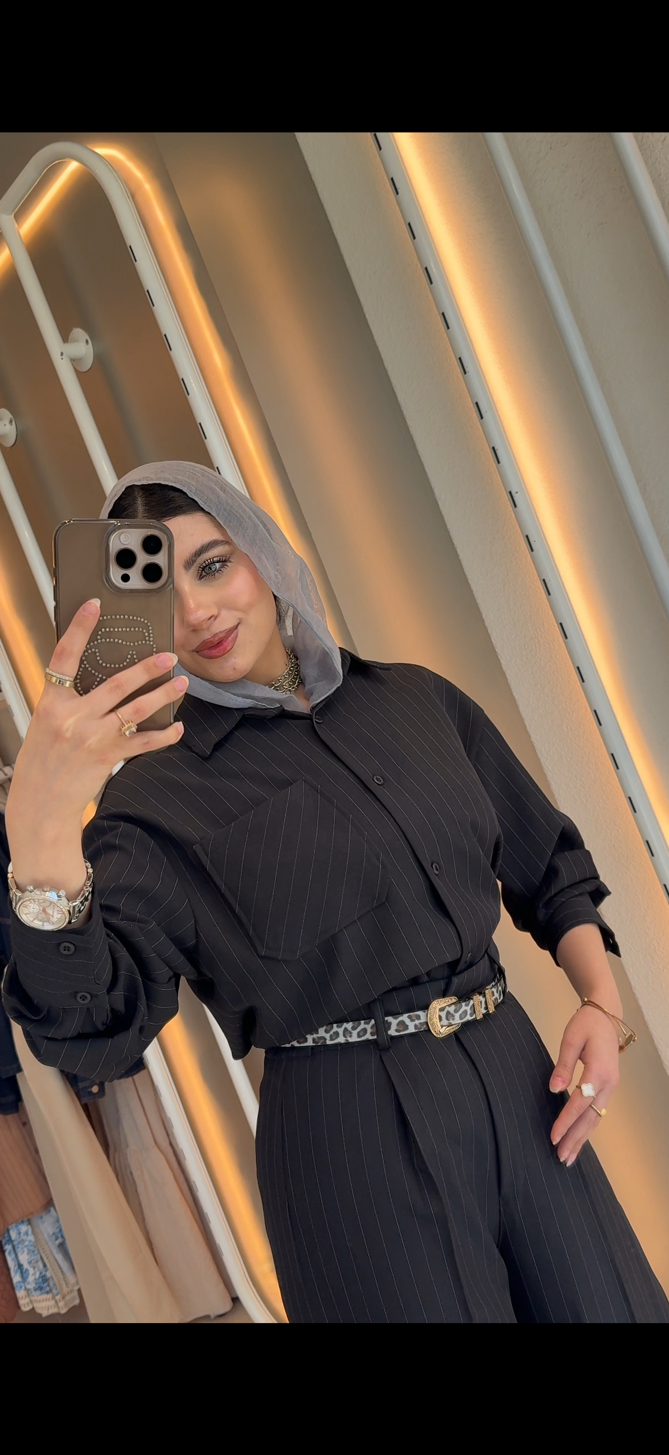 Striped Formal Blouse