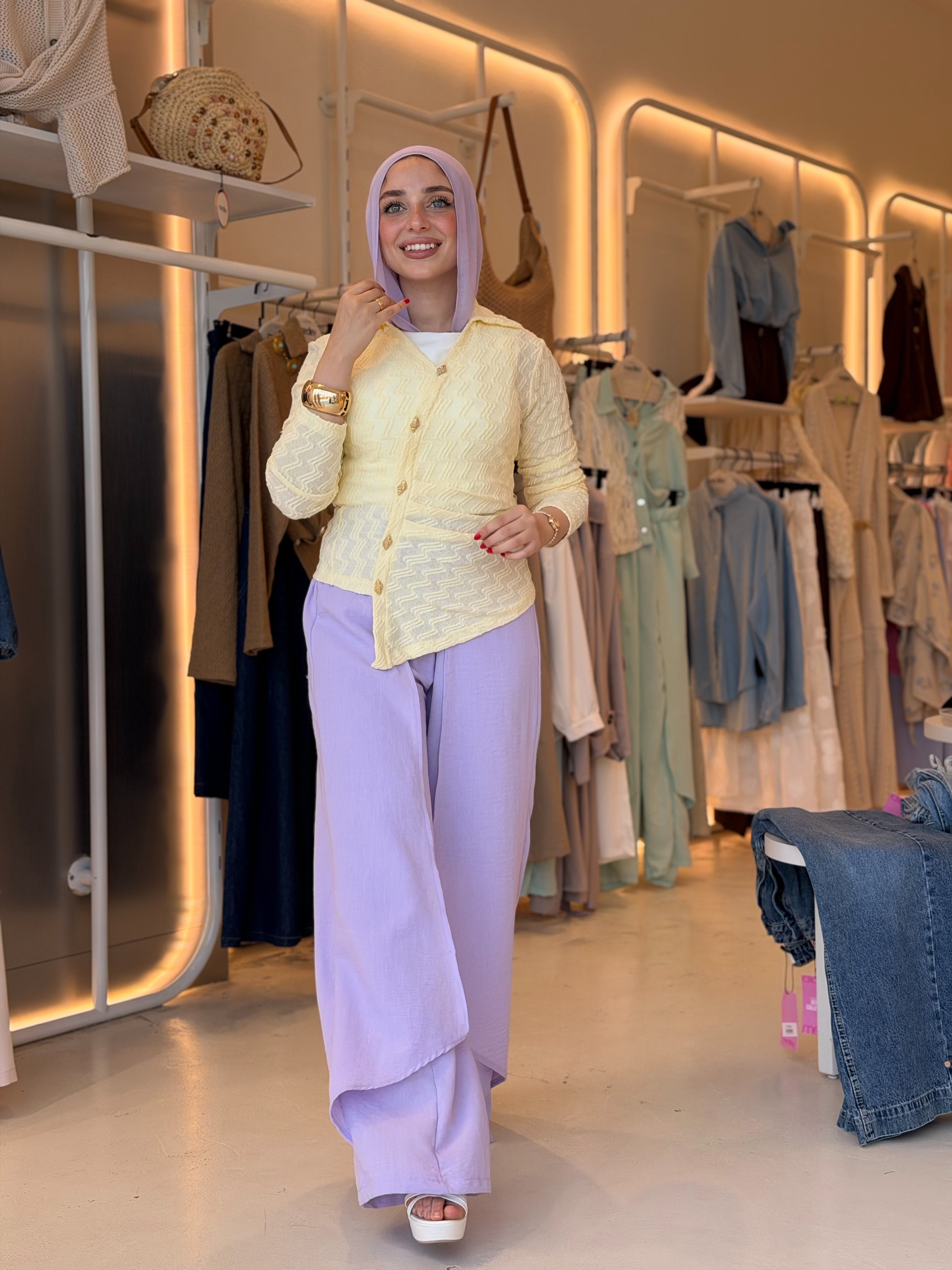 Aurora Asymmetric Blouse