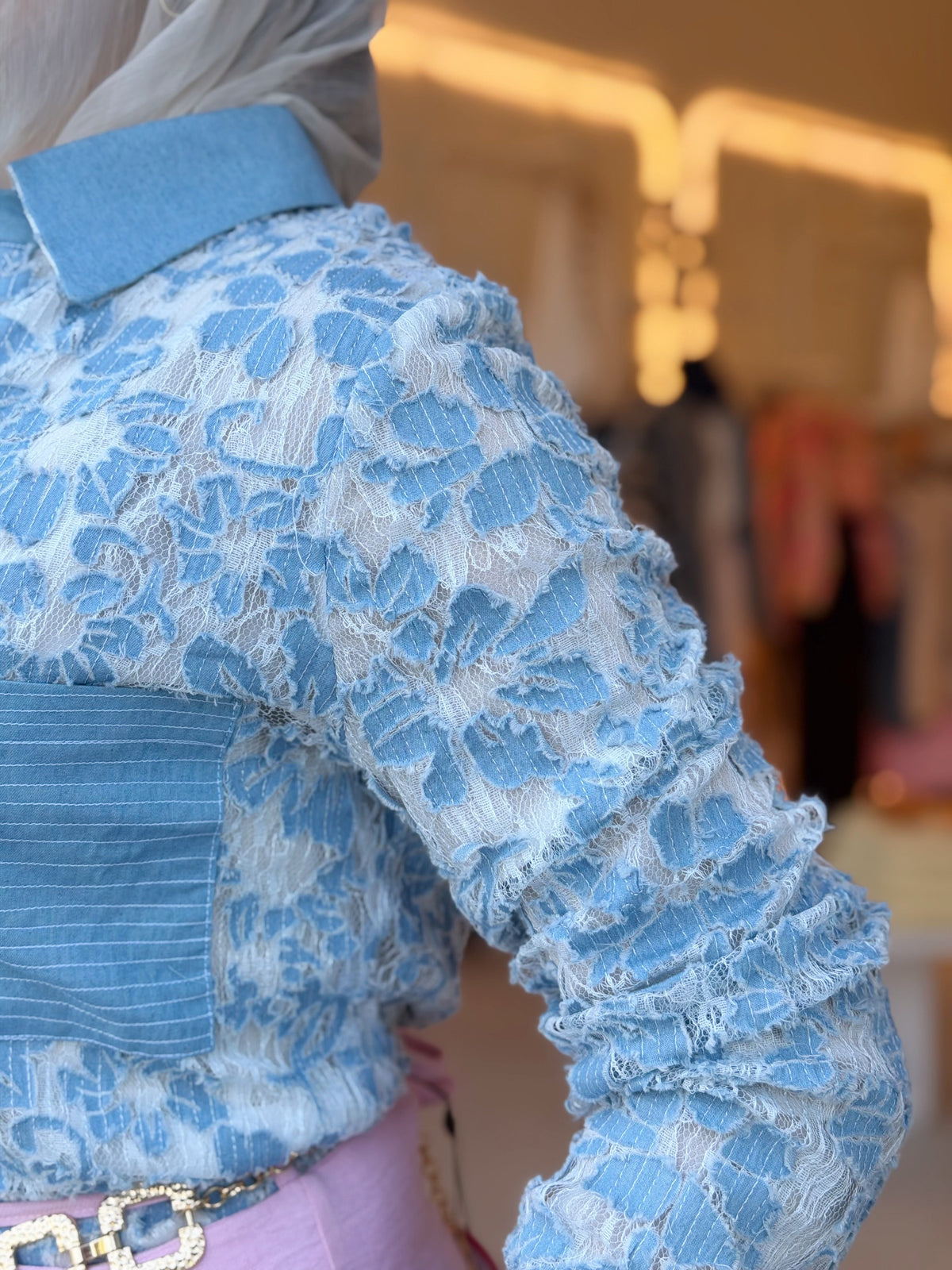 Bloom Stitches feminine blouse by Medley Fashion, photo 7